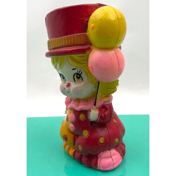 Vintage 70s clown, plastic nursery planter, Polyceramic Rubens 1974 - Picture 6 of 9